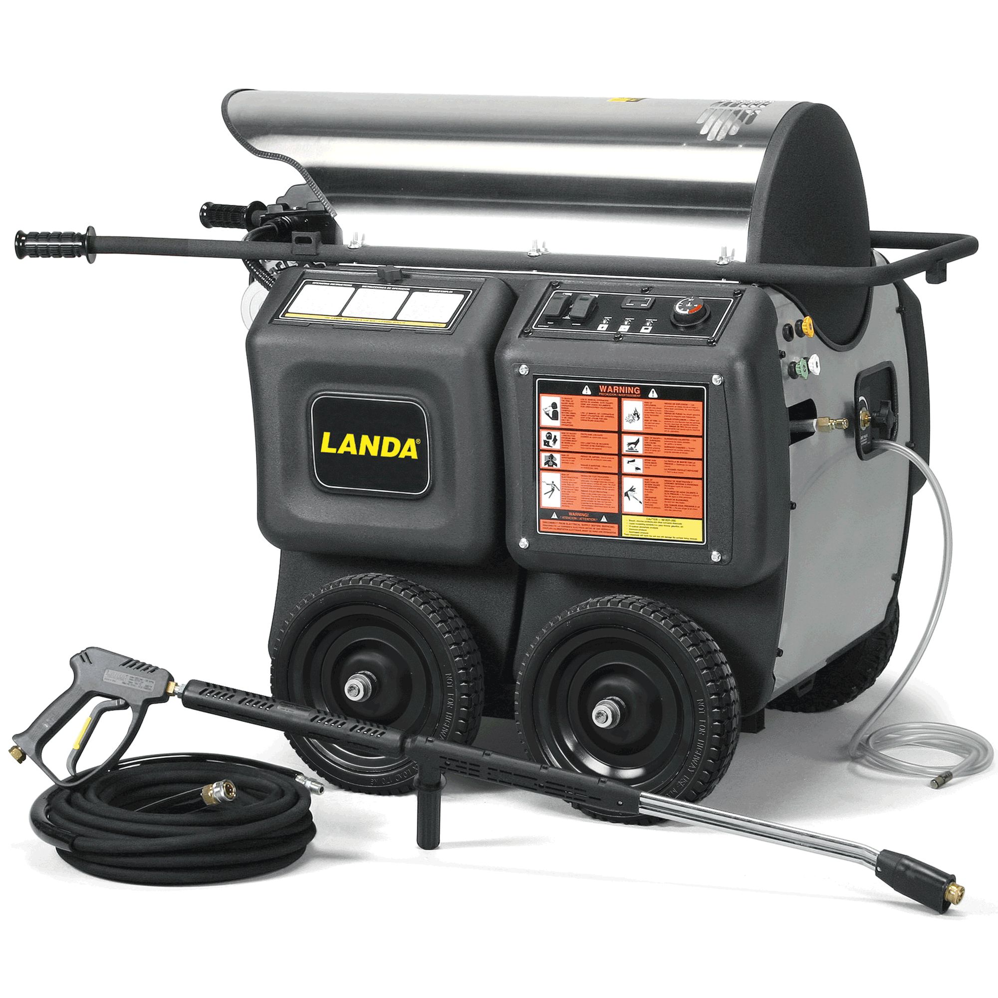 an electric pressure washers on wheels model Landa PHW