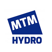 mtm hydro blue word logo