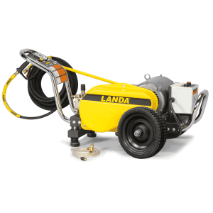 a small portable belt drive cold water electric pressure washer