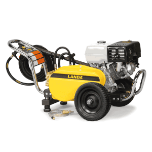 a small portable cold water gas pressure washer