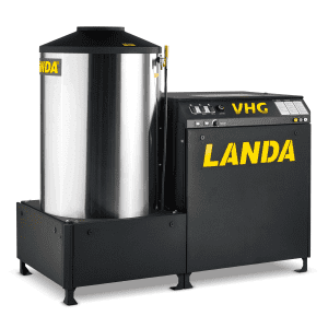 a stationary pressure washer with stainless steel burner