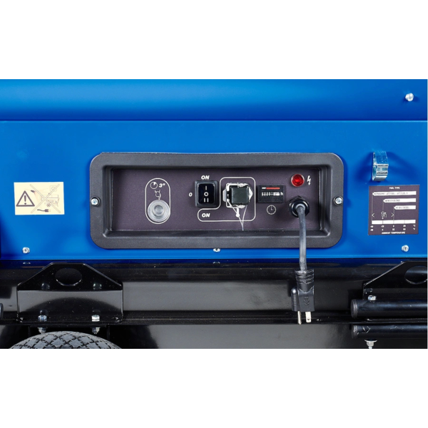 controls view Veloci Blaze 100 mobile indirect heater
