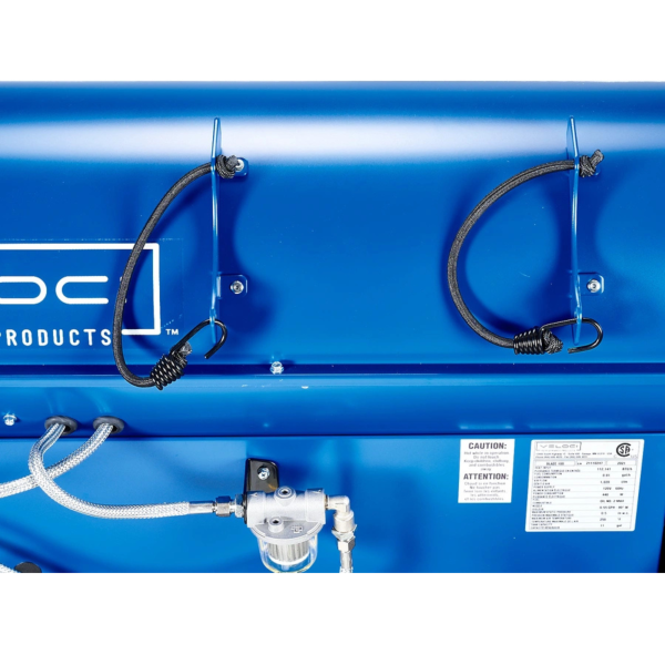 fuel filter view Veloci Blaze 100 mobile indirect heater